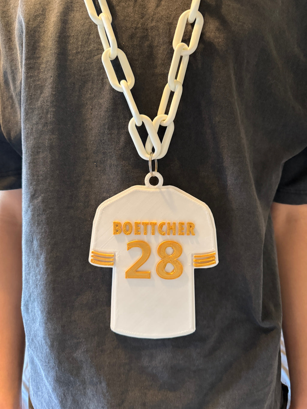 3D Printed Jersey With Chain