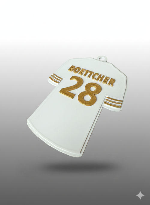 3D Printed Jersey With Chain